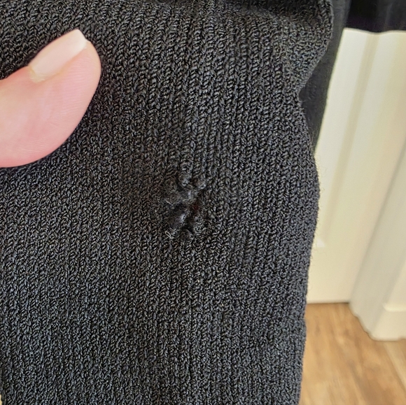 Vintage St John by Marie Gray Black Santana Knit Blazer Jacket- Size 16 - Picture 9 of 11